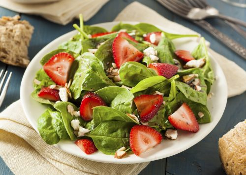 Strawberry Spinach Salad