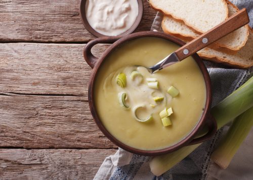 Hearty Potato Leek Soup